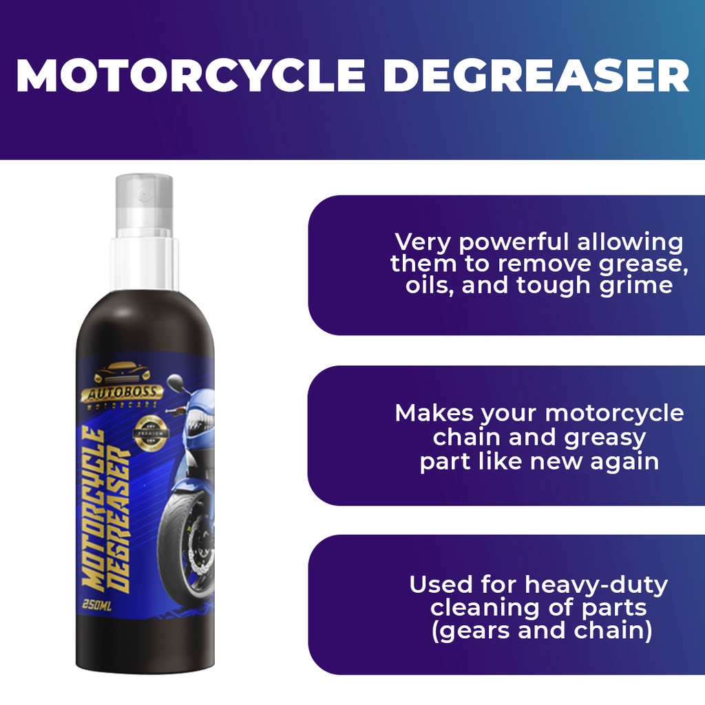 Air Breezy Motor Cycle Degreaser 250ml Chain Degreaser For Motorcycle Degreaser Cleaner