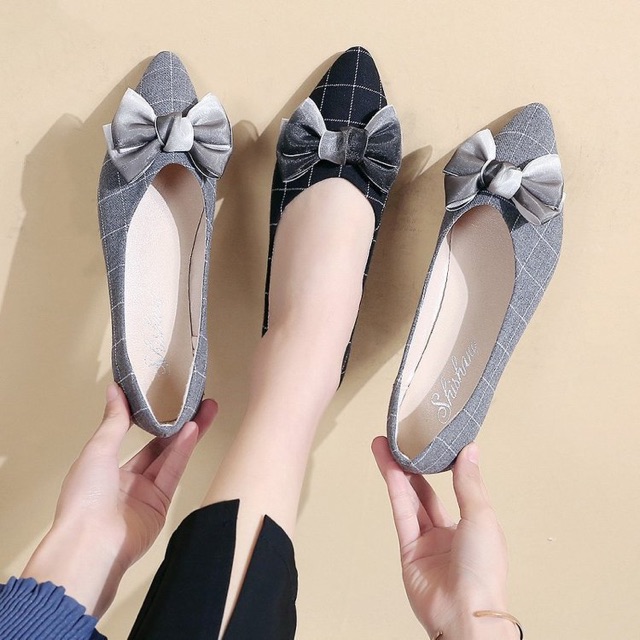 Fashion Ladies flat shoes Shopee Philippines