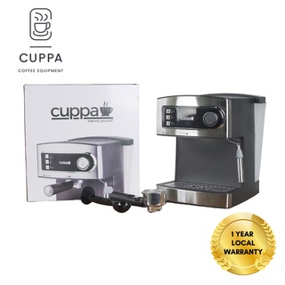 Cuppa CEM-101 20”bar Personal Espresso Machine Coffee Maker With Steam Wand
