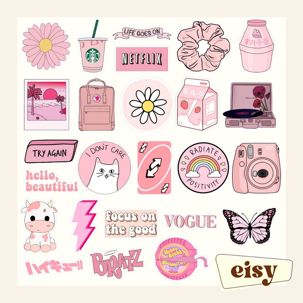 Aesthetic Sticker Pack 624