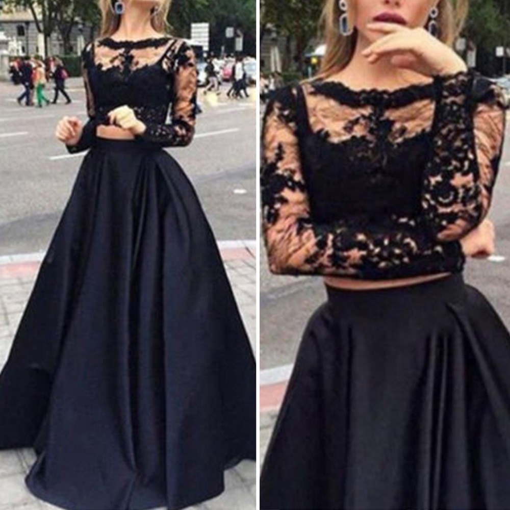 crop top cocktail dress