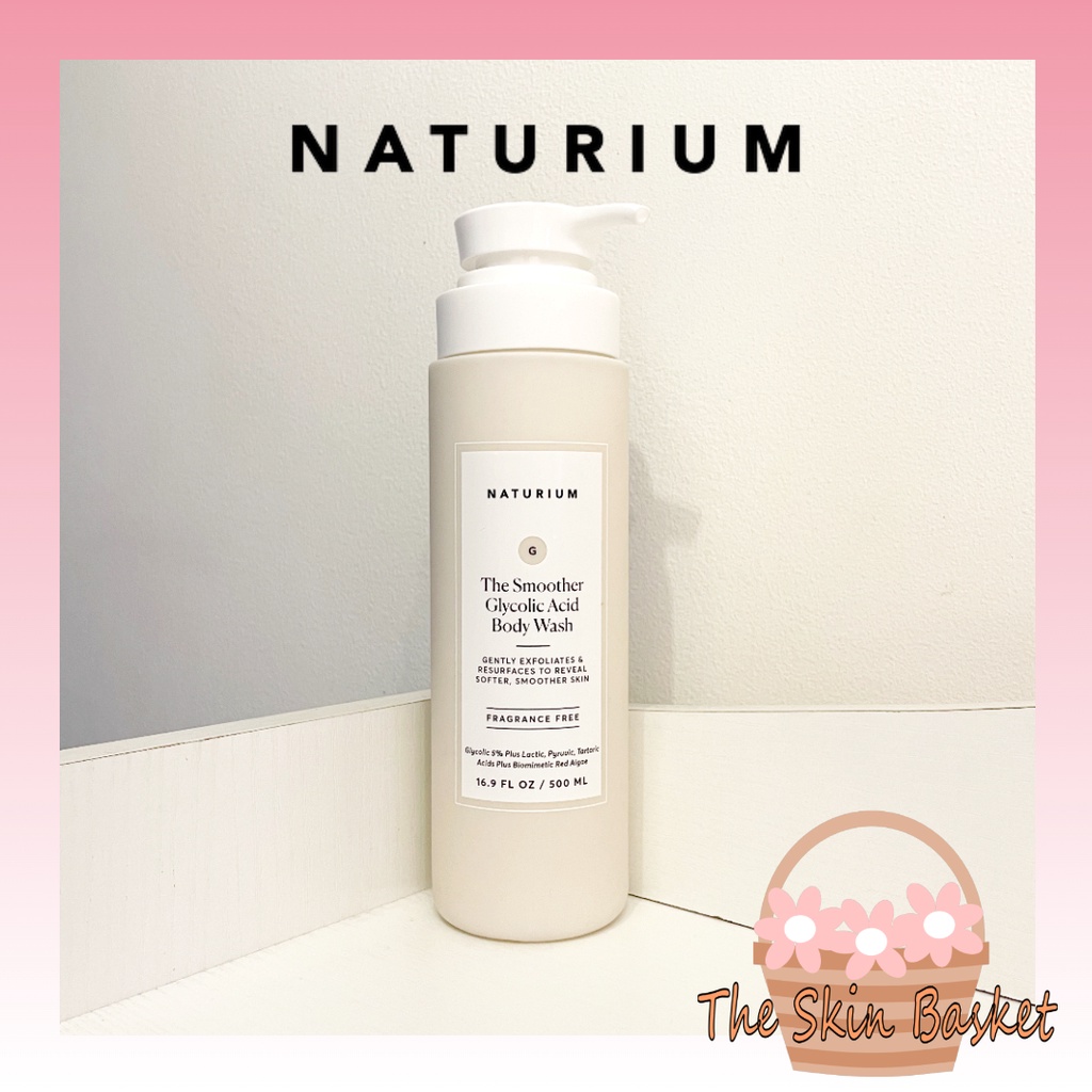 Naturium The Smoother Glycolic Acid Exfoliating Body Wash Shopee