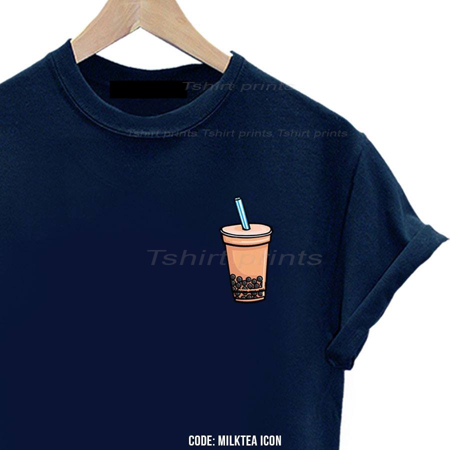 Milktea Icon Aesthetic Shirt Shopee Philippines