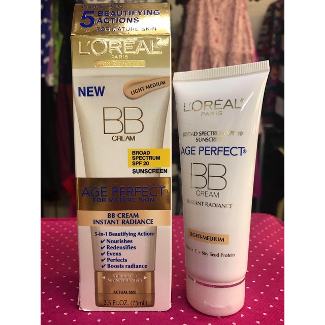 loreal bb cream age perfect