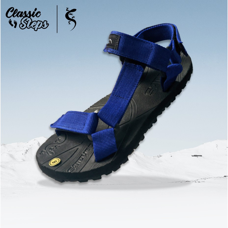 Classic Steps X Sandugo Hiking Sandals (Royal Blue) Shopee Philippines
