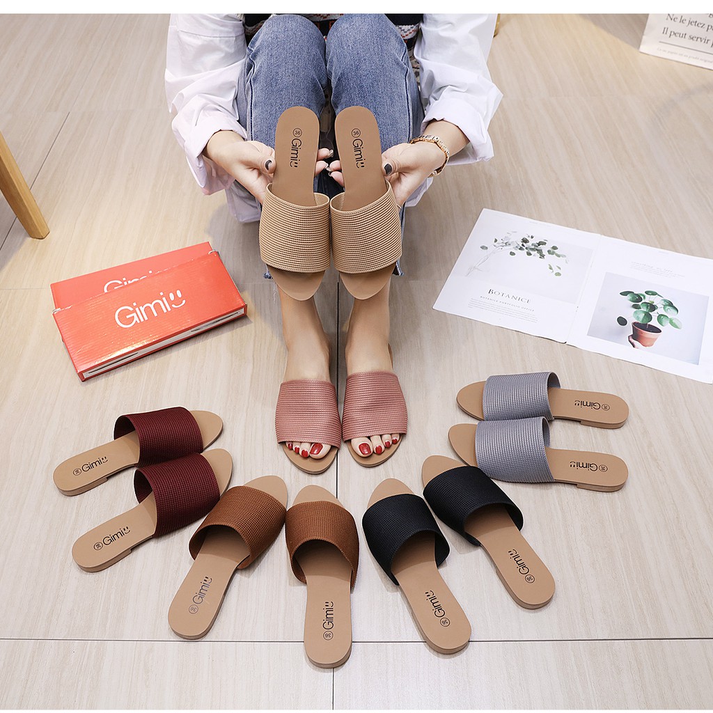 korean flat sandals