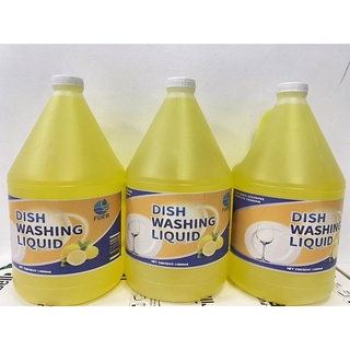 Fuer Mighty Clean Lemon Dish washing Liquid 1 Gallon