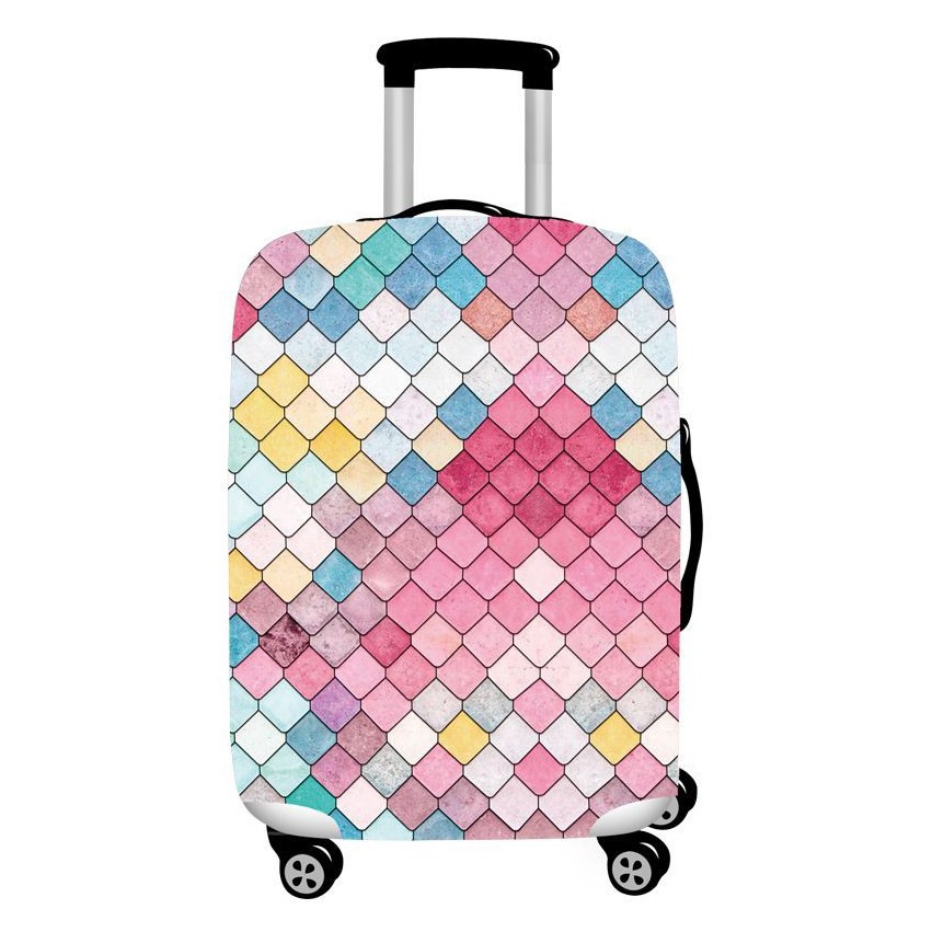 colorful luggage