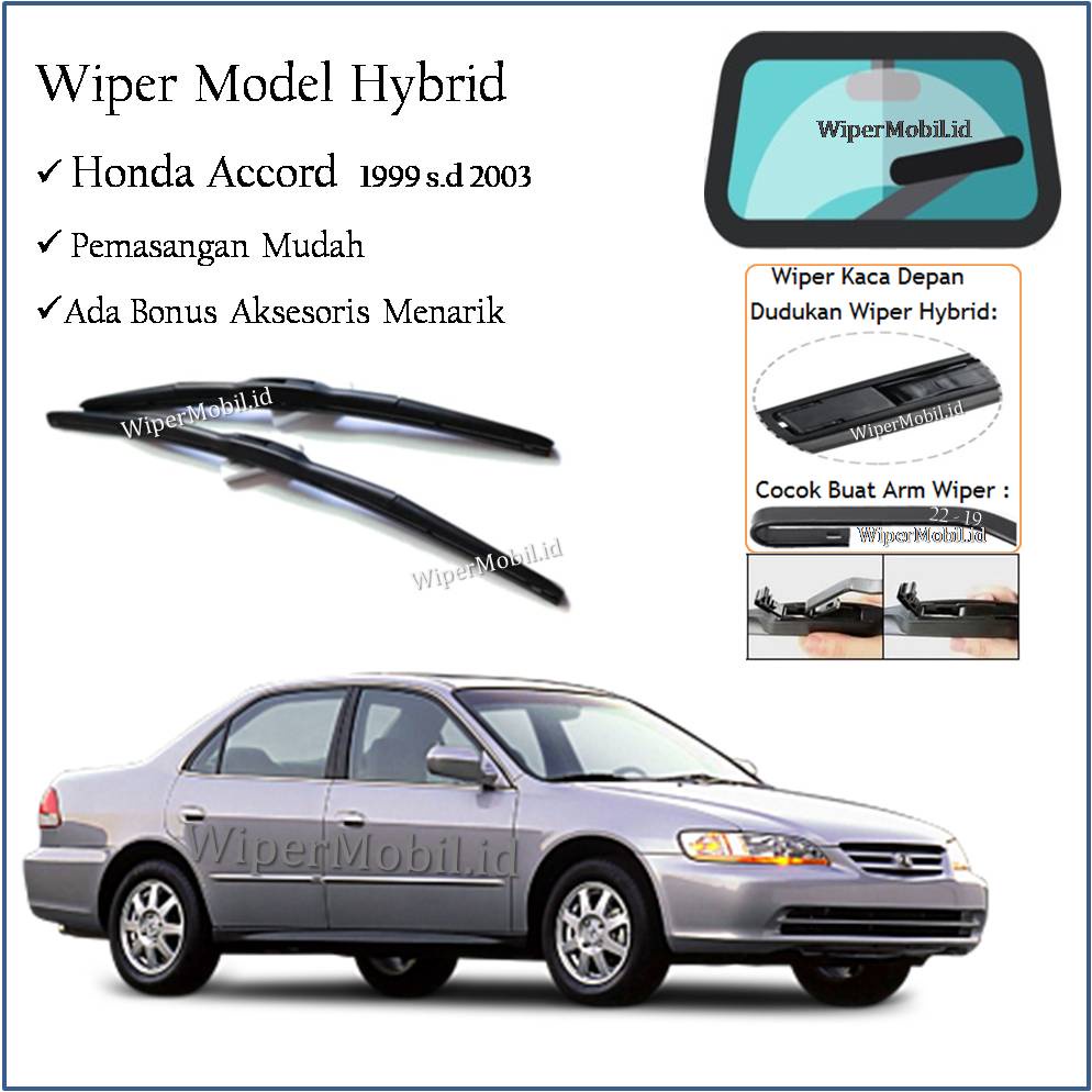 Hybrid-Windshield-Wiper-For-Honda-Accord-1999-2000-2001-...