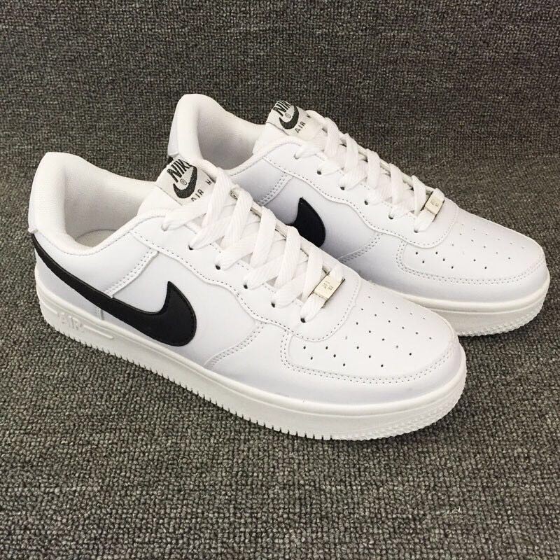 white low cut air force ones