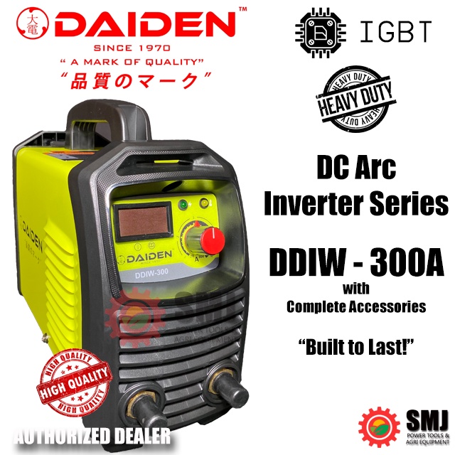 Daiden Inverter Welding Machine 300A Heavy Duty Shopee Philippines