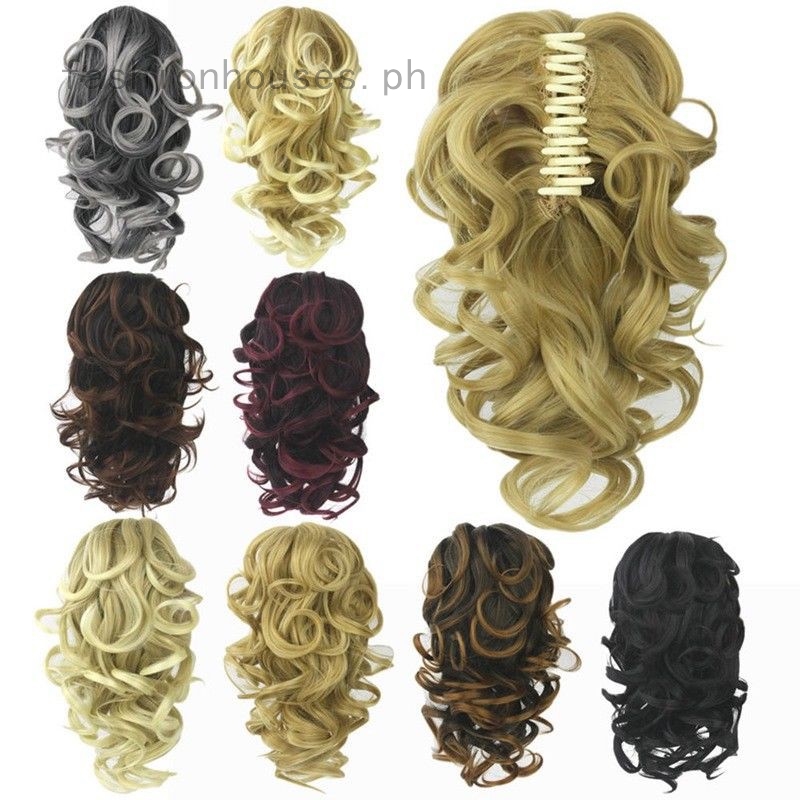 Cod Claw Thick Wavy Curly Long Ponytail Clip Hair Extension