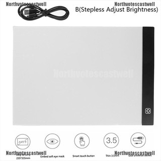 Northvotescastwell Dimmable USB A4 LED Light Box Tracing Board Art Stencil Drawing Pattern Pa NVCW #3