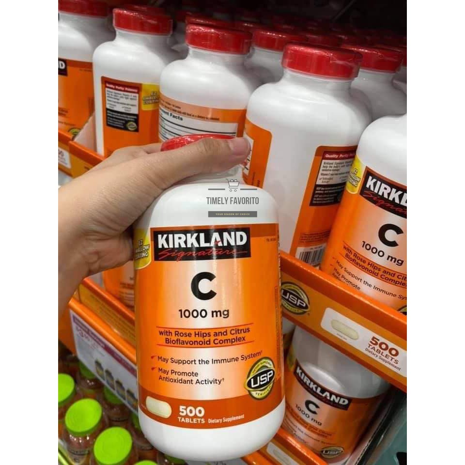 Original Kirkland Signature Vitamin C 1000 Mg Shopee Philippines