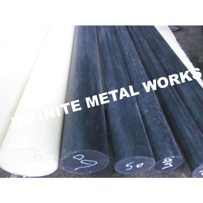 solid engineering plastic rods for automotive and industrial applications half meter length