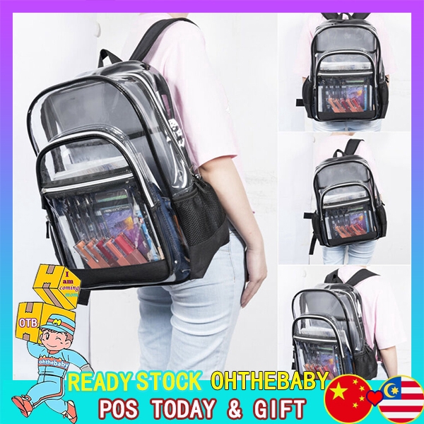 plastic bookbag