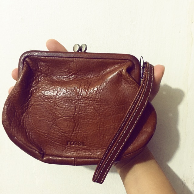 fossil coin purse