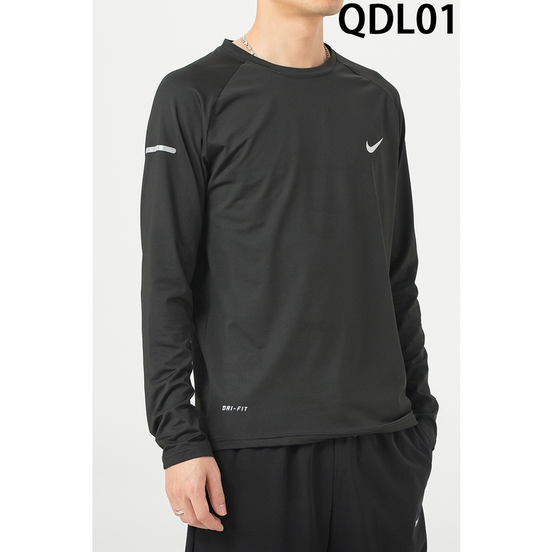 Nike Sports dri-fit compression quick-drying Activewear long sleeve for men swimming shirt -QDL01 #10