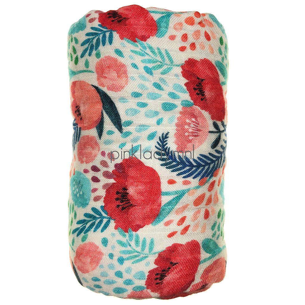 Brand New In Bag Baby Tula Secret Garden Cuddle Me Blanket Throw Swaddle Shopee Philippines
