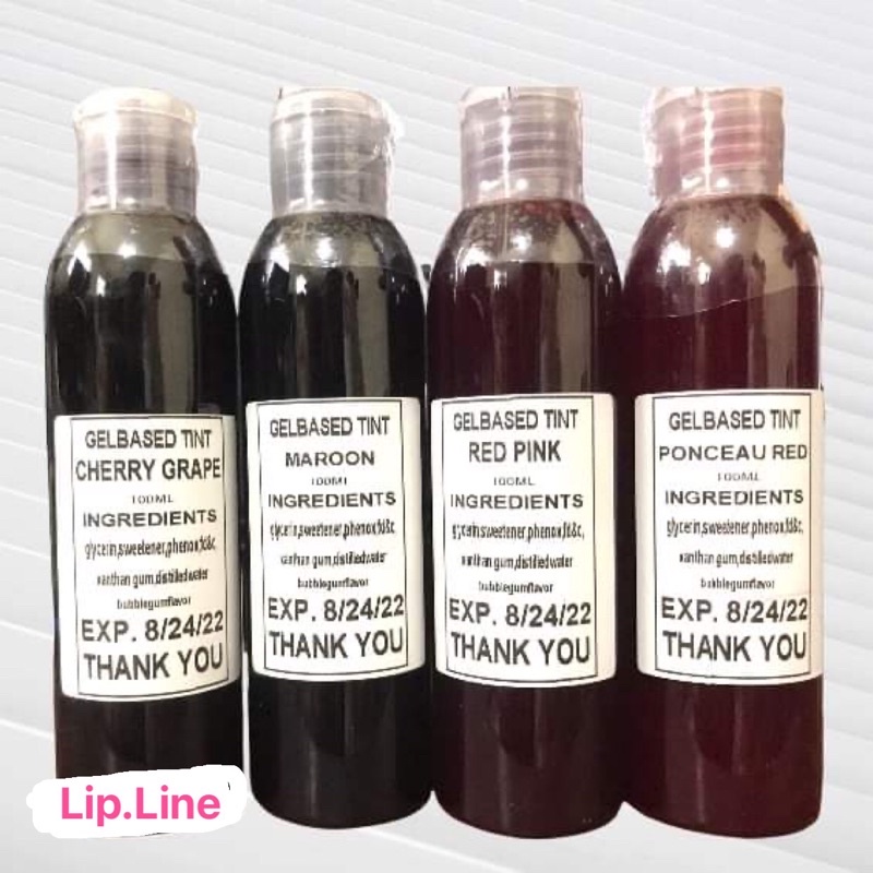 Liptint Gelbased Pigmented ORGANIC LIPTINT 100ML | Shopee Philippines