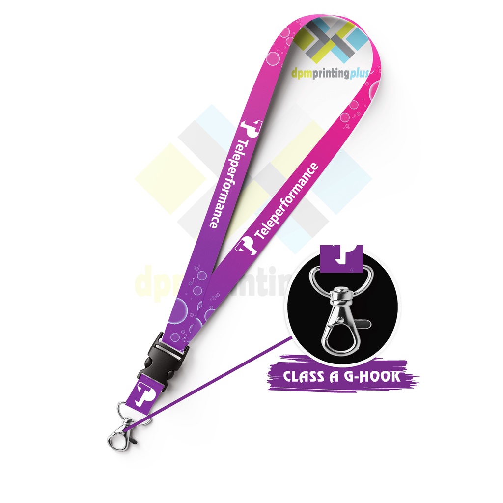 Teleperformance Lanyard ID Lace ID Cord Sling Sublimation | Shopee ...