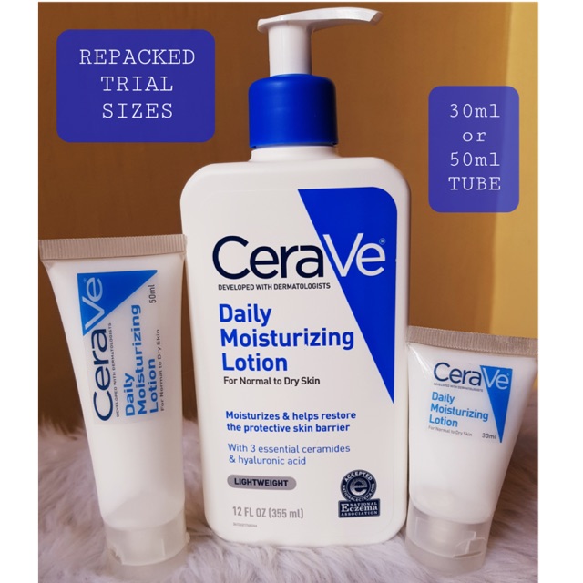 cerave daily moisturizing lotion shopee