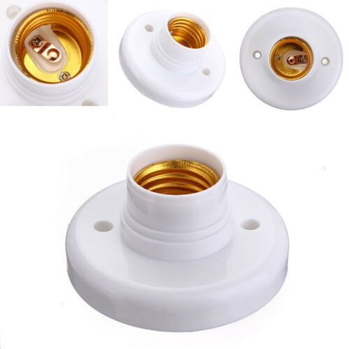 E27 Edison Screw Cap Socket Light Bulb Holder Fitting ES Lamp Fixing