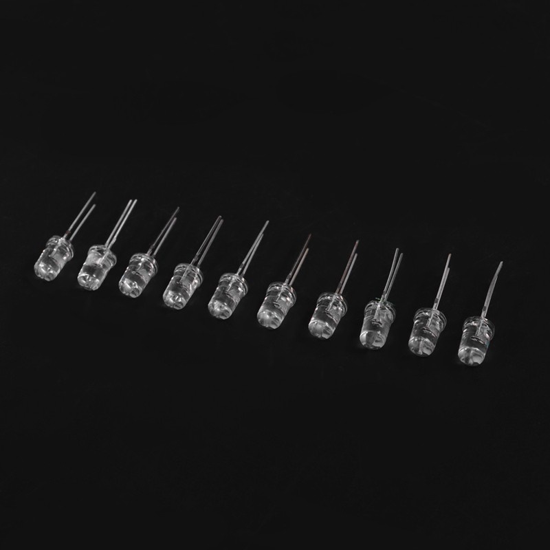 10 pcs 5mm LED Emission of light Diode With 7 Color