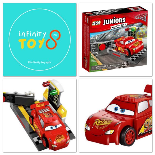 LEGO Cars 3 Movie 10730 Lightning McQueen Speed Launcher | Shopee  Philippines