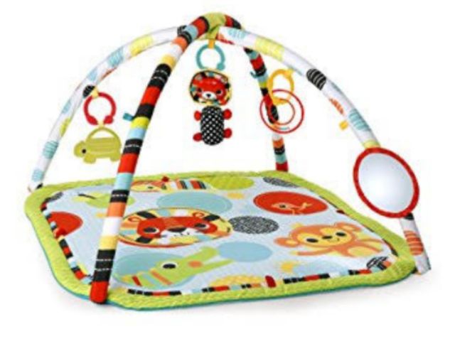 bright starts play mat with lights