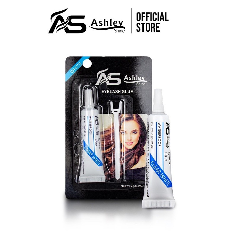 Ashley Shine Eyelashes Glue (White & Dark Tone) False Eyelash Sticker
