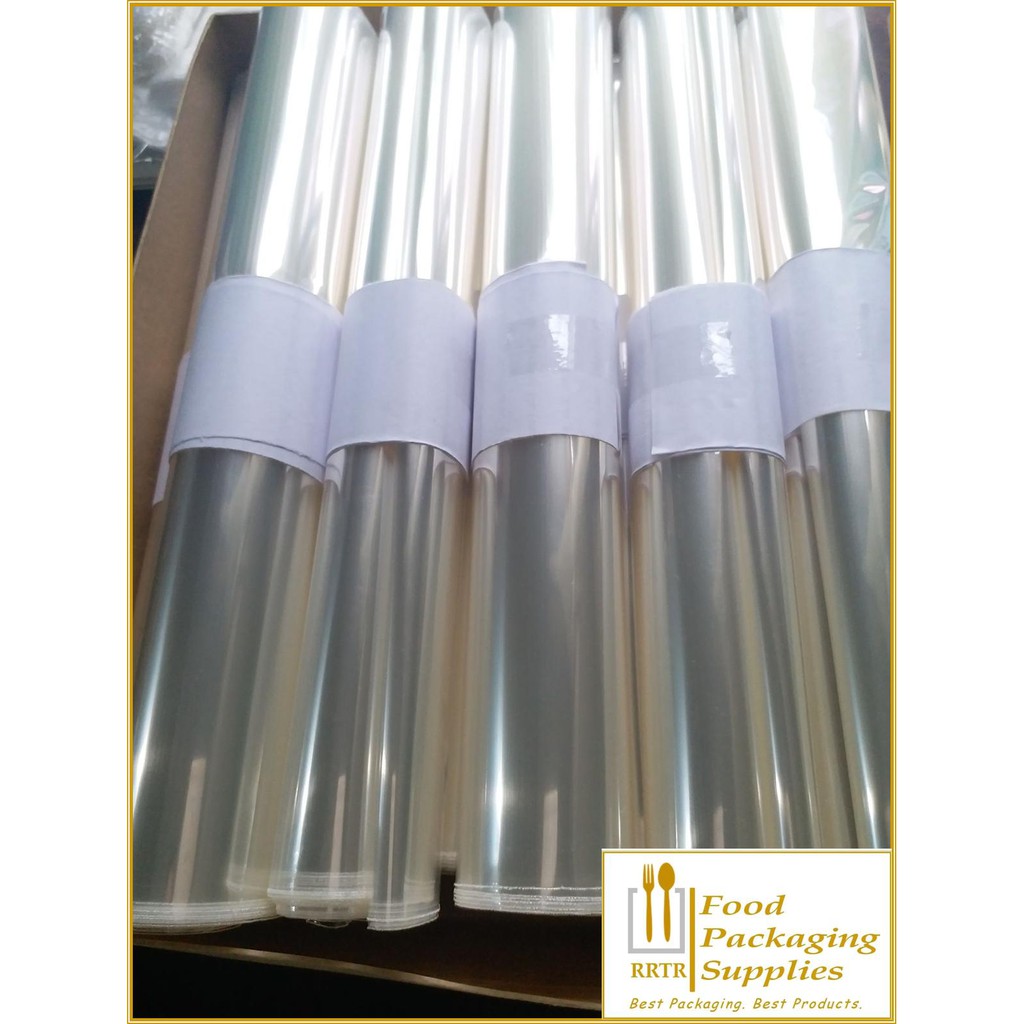 2 Rolls of Cello Wrap, Cello Sheet, plastic wrap 12" x 18" inches 50pcs