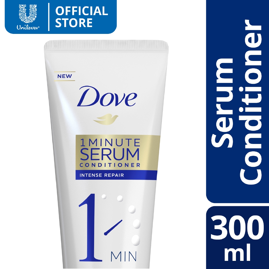 Dove 1 Minute Serum Conditioner Intense Repair 300ml Shopee Philippines