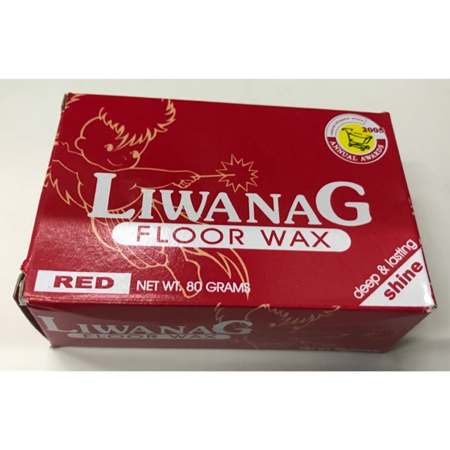 Liwanag Floor Wax 80grams Red Shopee Philippines