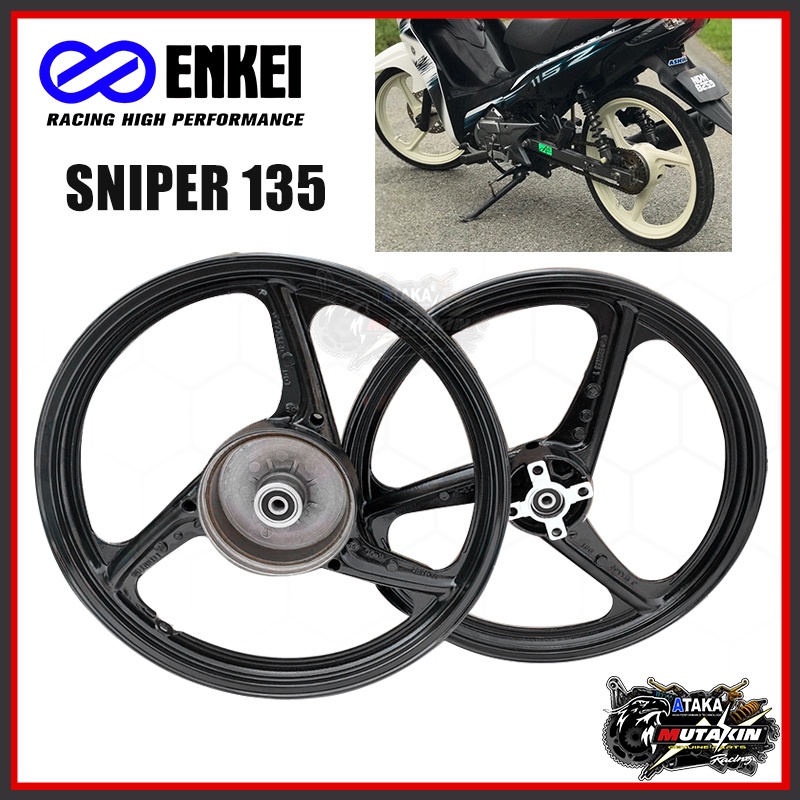 Enkei 3 spokes Mags For Sniper150 135 Classic Vega Force 115 Fi SIGHT ...