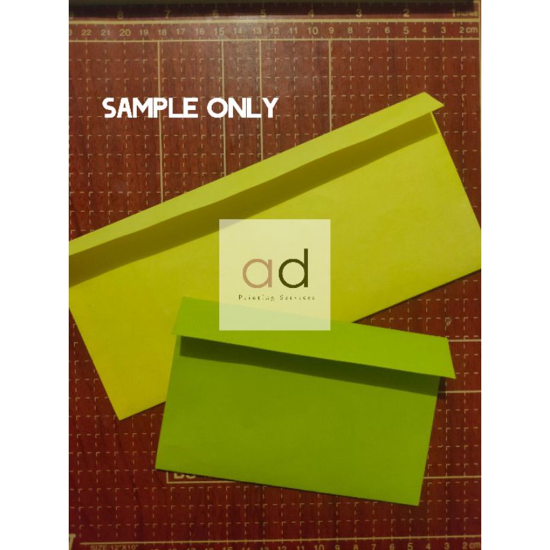 CUSTOMIZED POCKETFOLD ENVELOPES Shopee Philippines