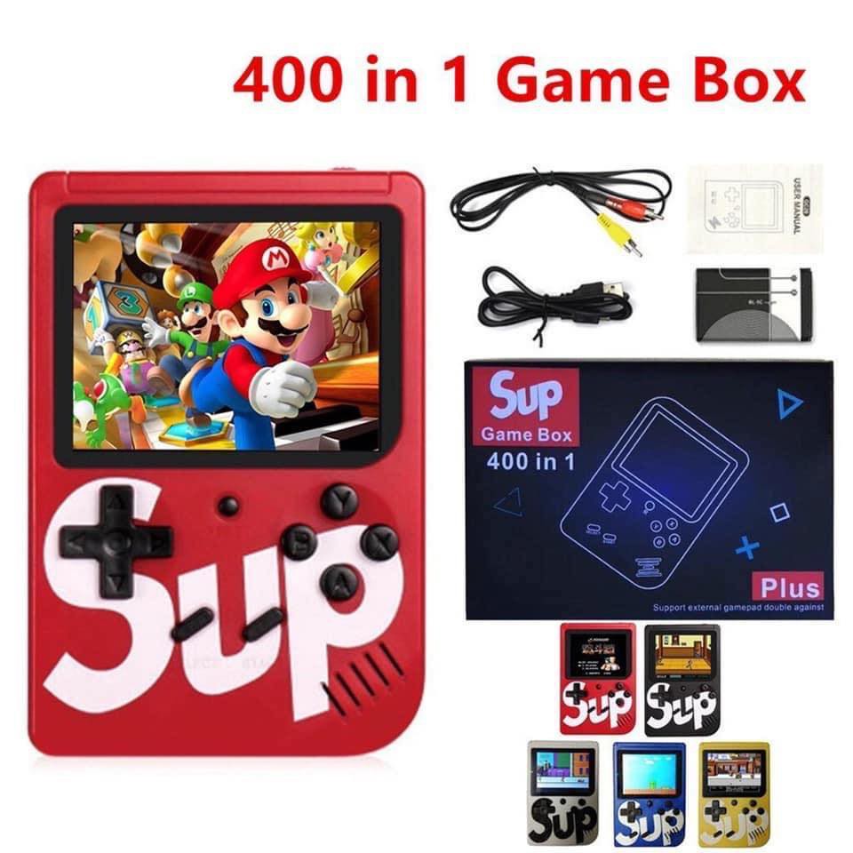 SUP Game Box 400 In 1 Retro Handheld With gamepad Console Emulator Portable Video Handheld