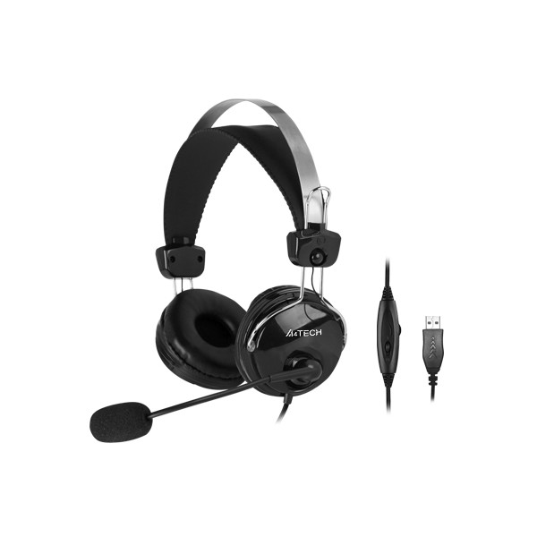 A4tech Hu 7p Comfortfit Stereo Usb Headset With Noise Cancelling Mic Shopee Philippines 6280