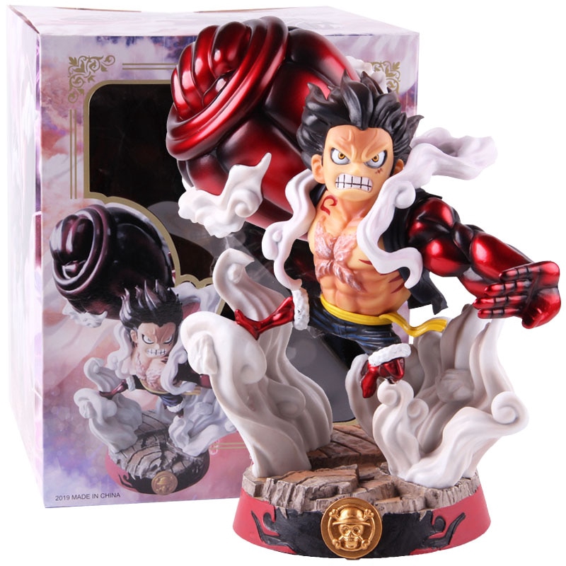 One Piece Figure Gear 4 Luffy Monkey D Luffy Gear Big Gun Luffy Action Figure Collectible Model Toy Shopee Philippines
