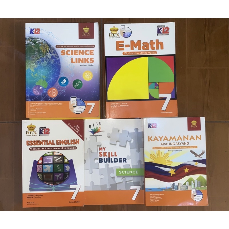 GRADE 7 BOOKS JUNIOR HIGH SCHOOL BOOKS Shopee Philippines