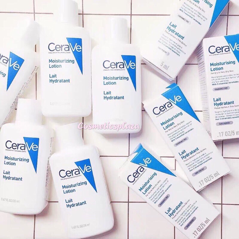 Cerave moisturizing cream / lotion mini size 5ml exp 2023 Shopee