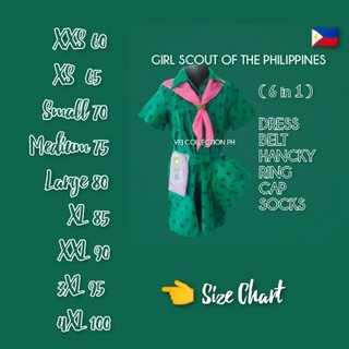 GIRL SCOUT UNIFORM / SCOUTING UNIFORM / GSP DRESS #2