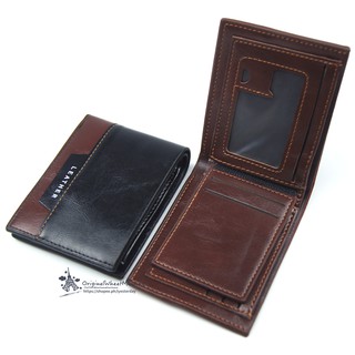 Mens Wallet Smooth leather Fashion Packet Wallet #5