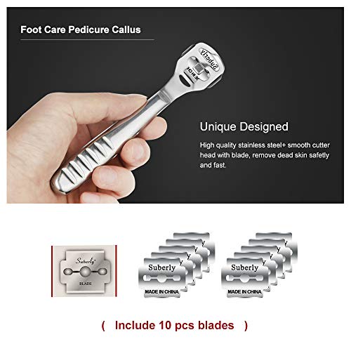 Foot Corn Removal Callus Cutter Hard Dead Skin Pedicure Foot Rasp File ...