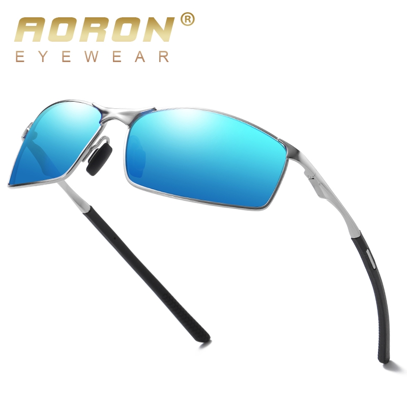 Aoron Mens Vintage Polarized Driving Sunglasses Outdoor Fishing Eyewear Shades