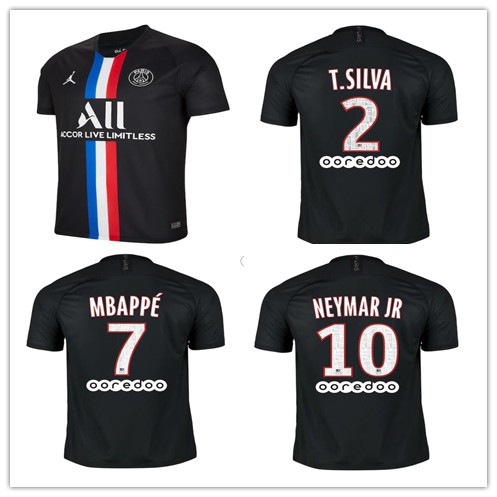 psg all black jersey