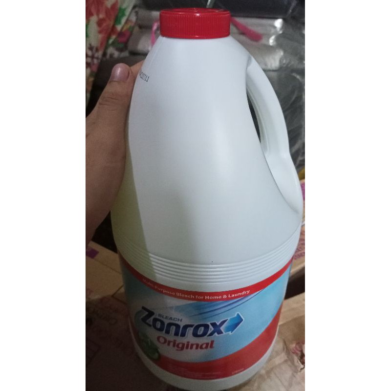 ZONROX 4LITER / GALLON Shopee Philippines