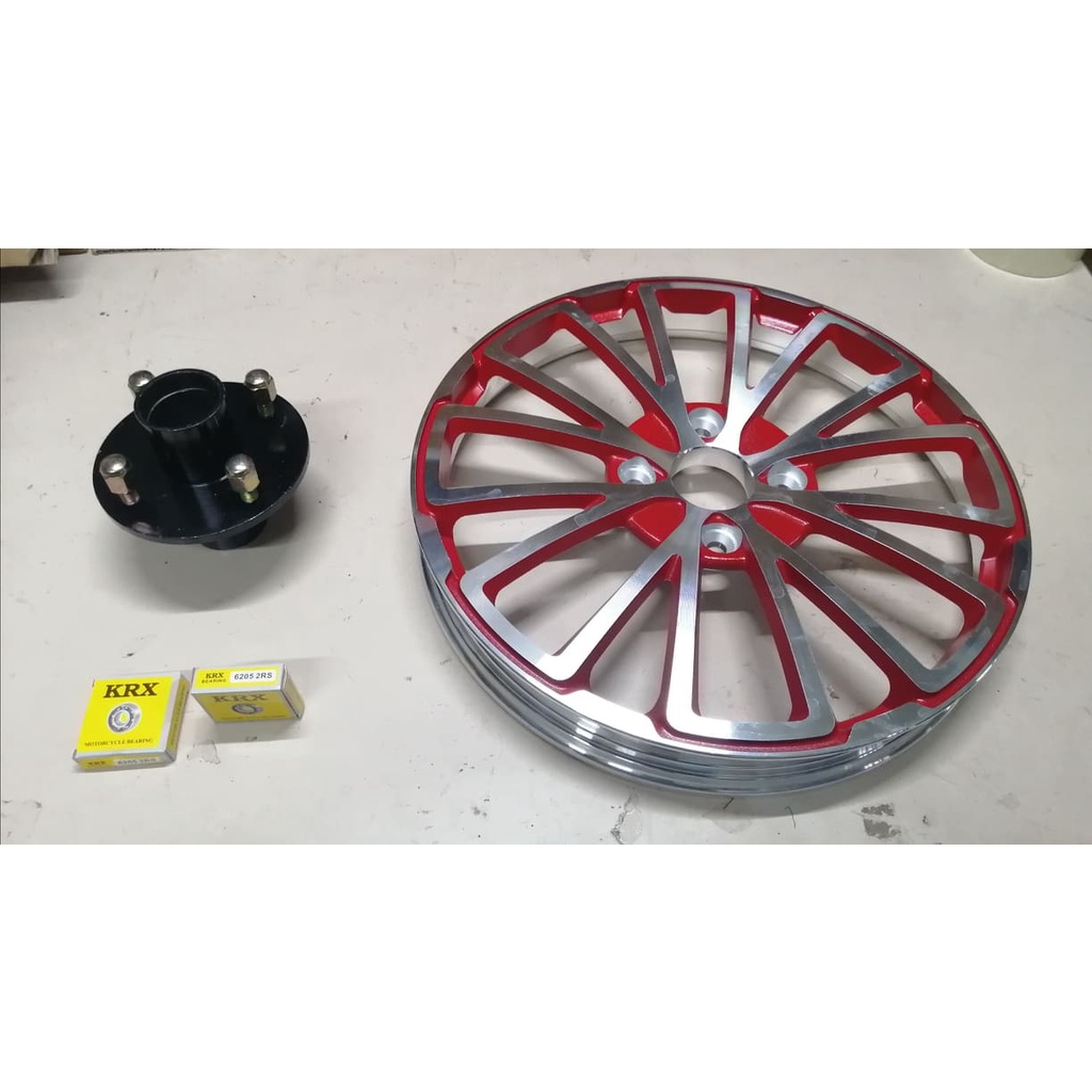 COMPLETE SET MAGS FOR SIDECAR/TRICYCLE COMPLETE SET (MAGS+HUB+BEARINGS