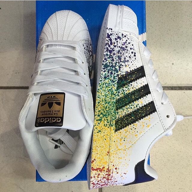 adidas color splash shoes