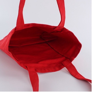 ﹉KAWS Beg Korean Women Bag  Canvas Bag Beg Kanvas Shoulder Bag Canvas Tote Bag Tote Bags Women #3